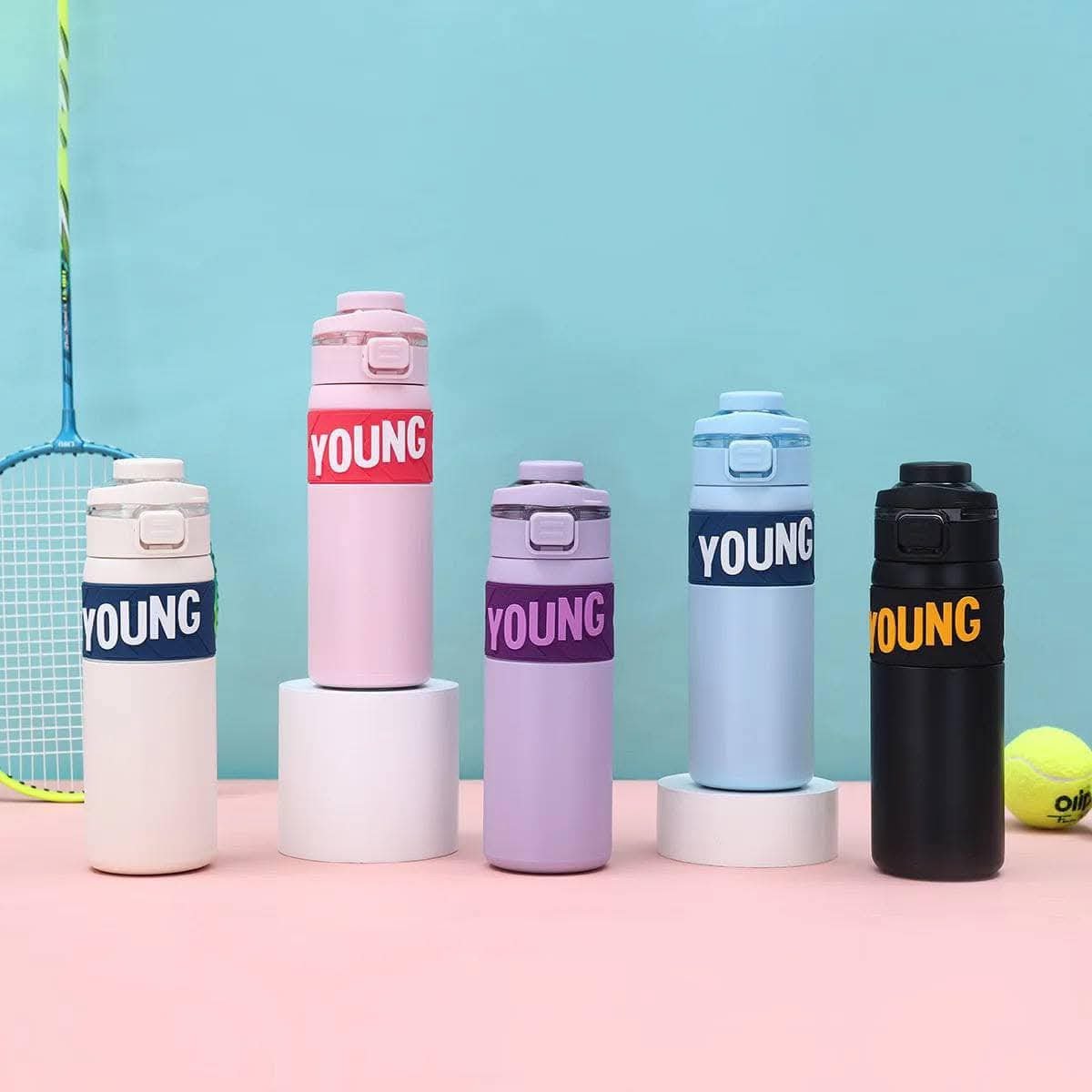 مطرة young ستانلس ستيل 650 مل