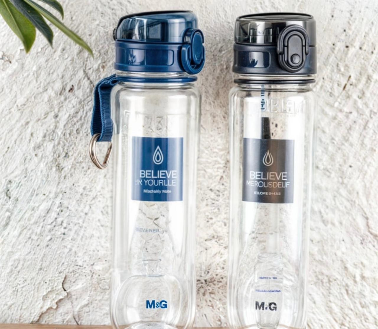 M&g sport water bottle plastic