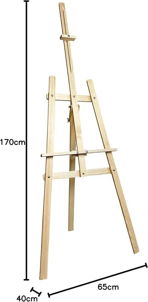 Display stand for paint 170cm