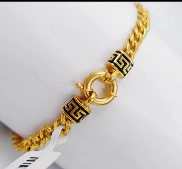 اسواره فرزاتشي مطلي ذهب عيار 21