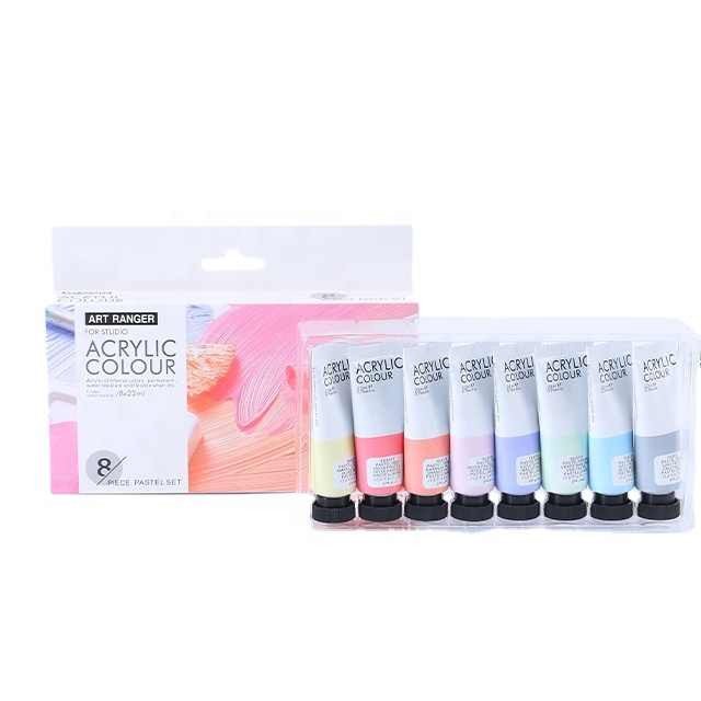 Art rangers acrylic paint 22ml * 8 colors set pastel color