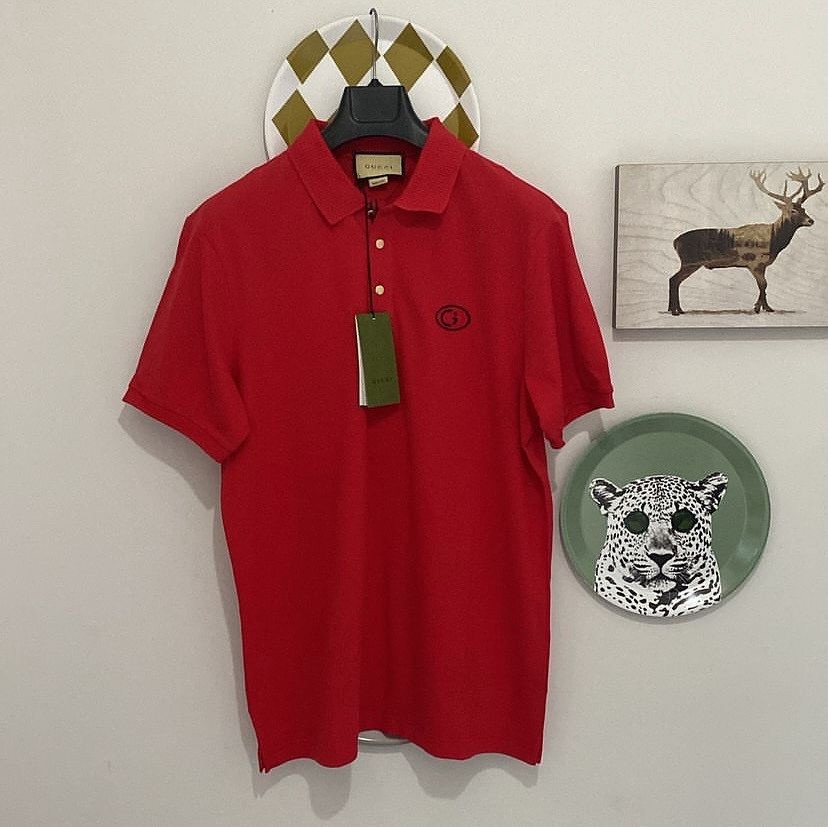 Gucci T-Shirt Red | بلوزة جوتشي أحمر