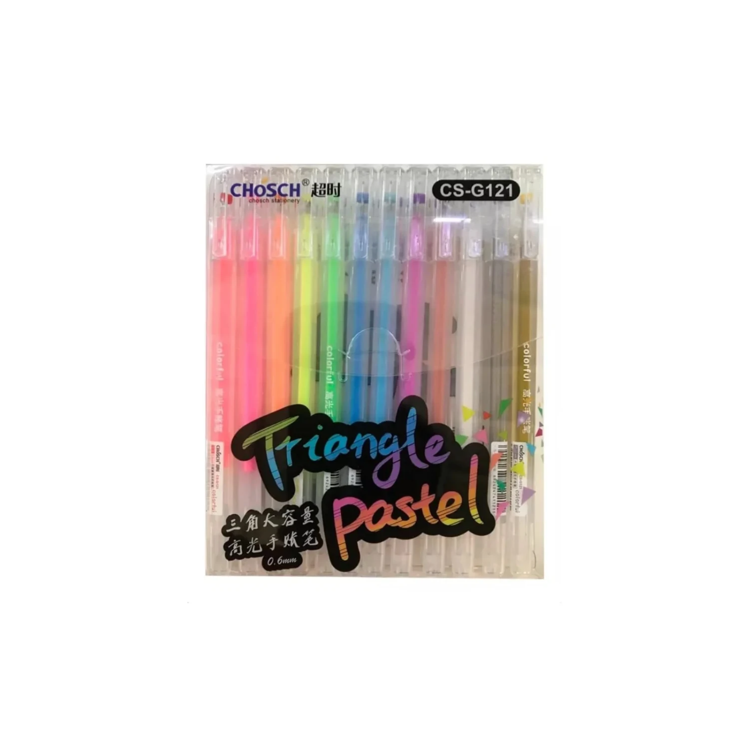 Chosch cs-121 colored pen 12 pcs