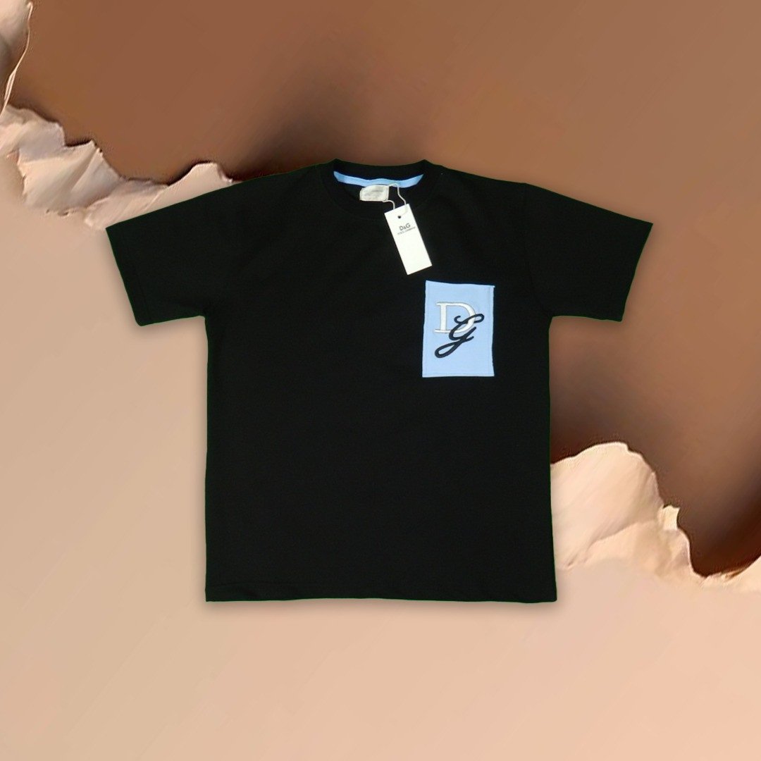 T-shirt D&G | D&G بلوزة أسود ماركة