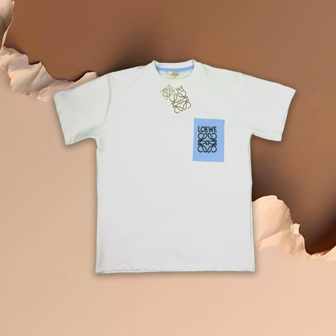 Loewe بلوزة ابيض | Loewe white T-shirt