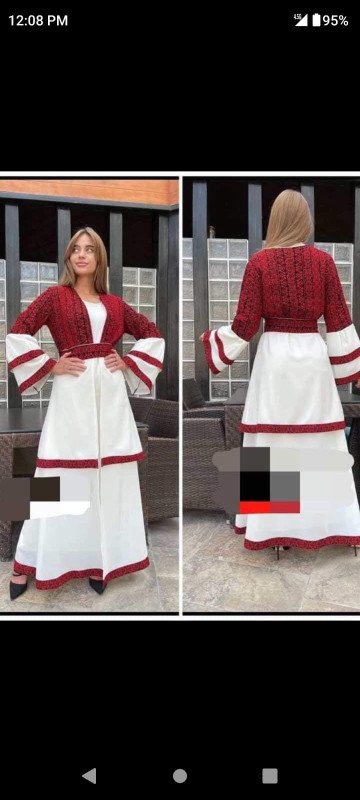 ثوب الطبقات النسائي | Women's Layered Dress