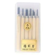 Craving wood tools 6 pcs