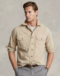 قميص رجالي بأكمام طويلة I Men’s Long Sleeve Shirt  – Practical & Casual