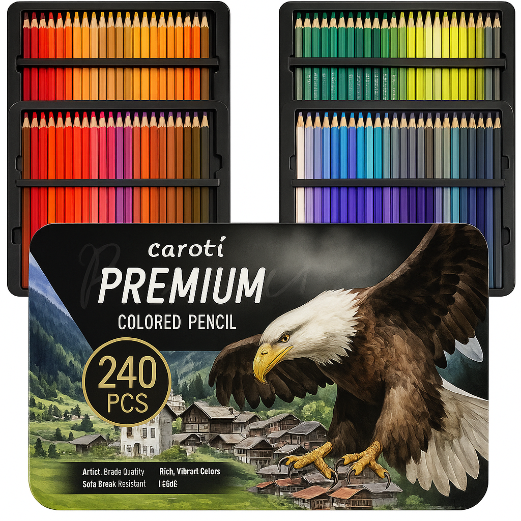 Corot premium colored pencil 240 pcs