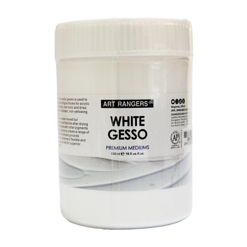 Art rangers white gesso 500ml