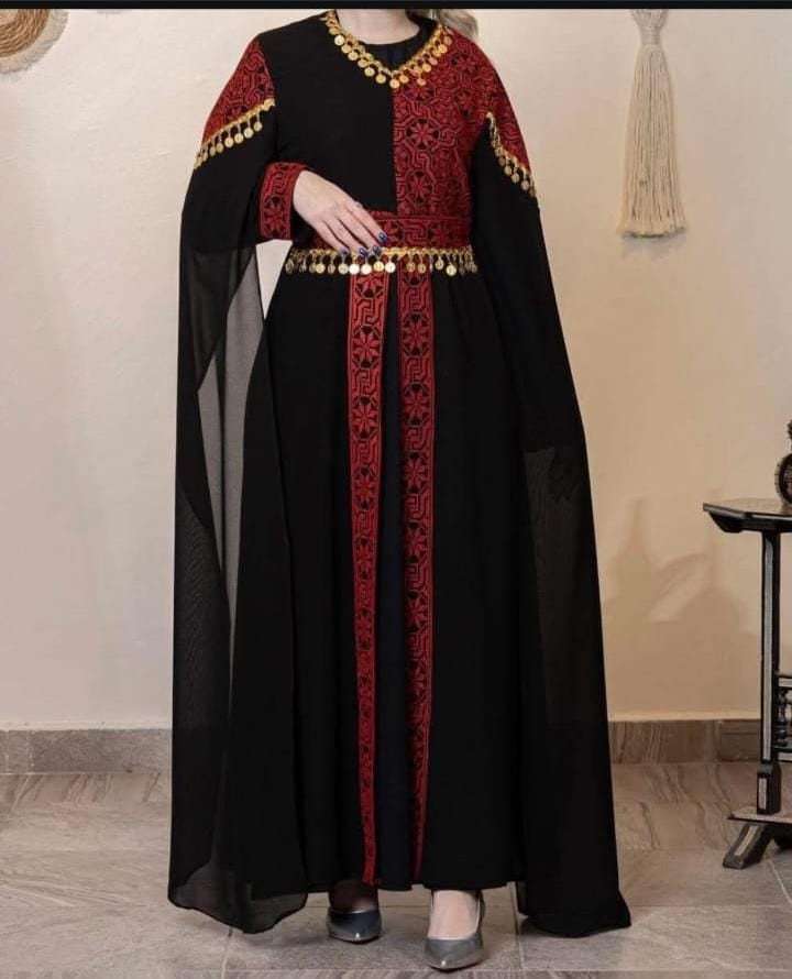 فستان الليرات | Layered Elegance Dress