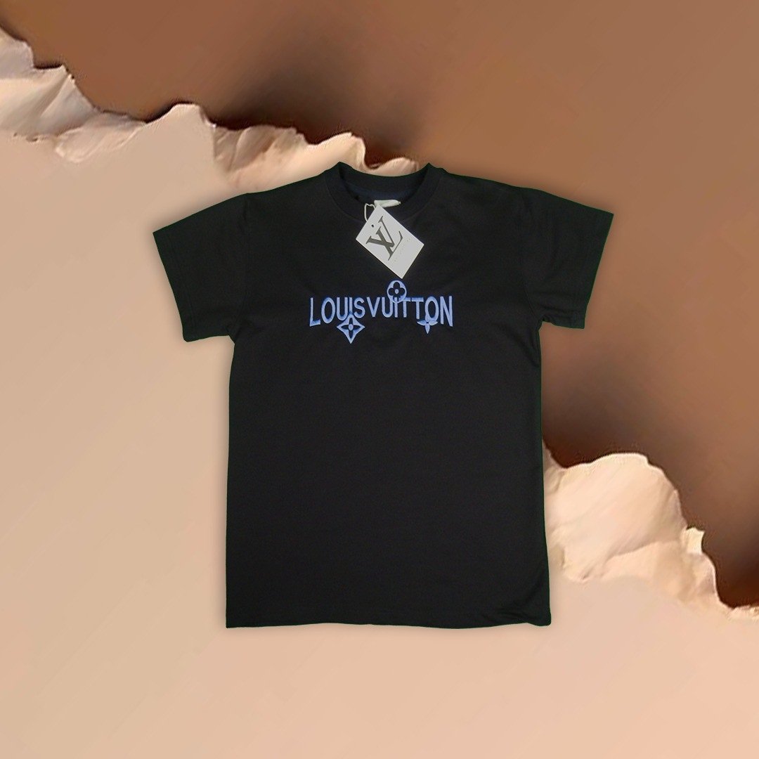 LV T-Shirt black | بلوزة أسود لويس فيتون