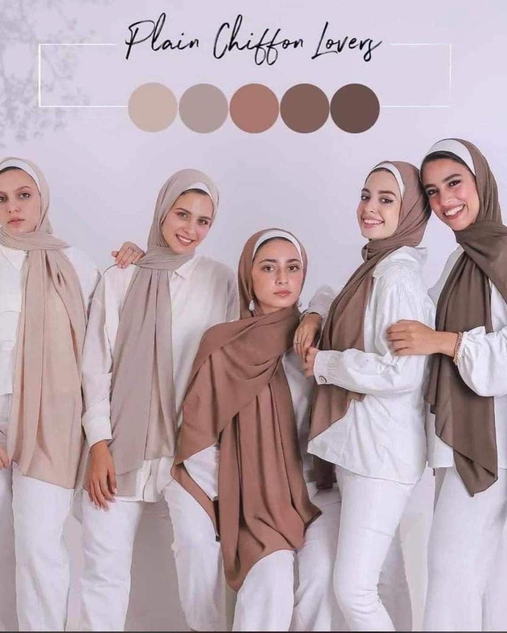 شالات جورجيت – Georgette Shawls