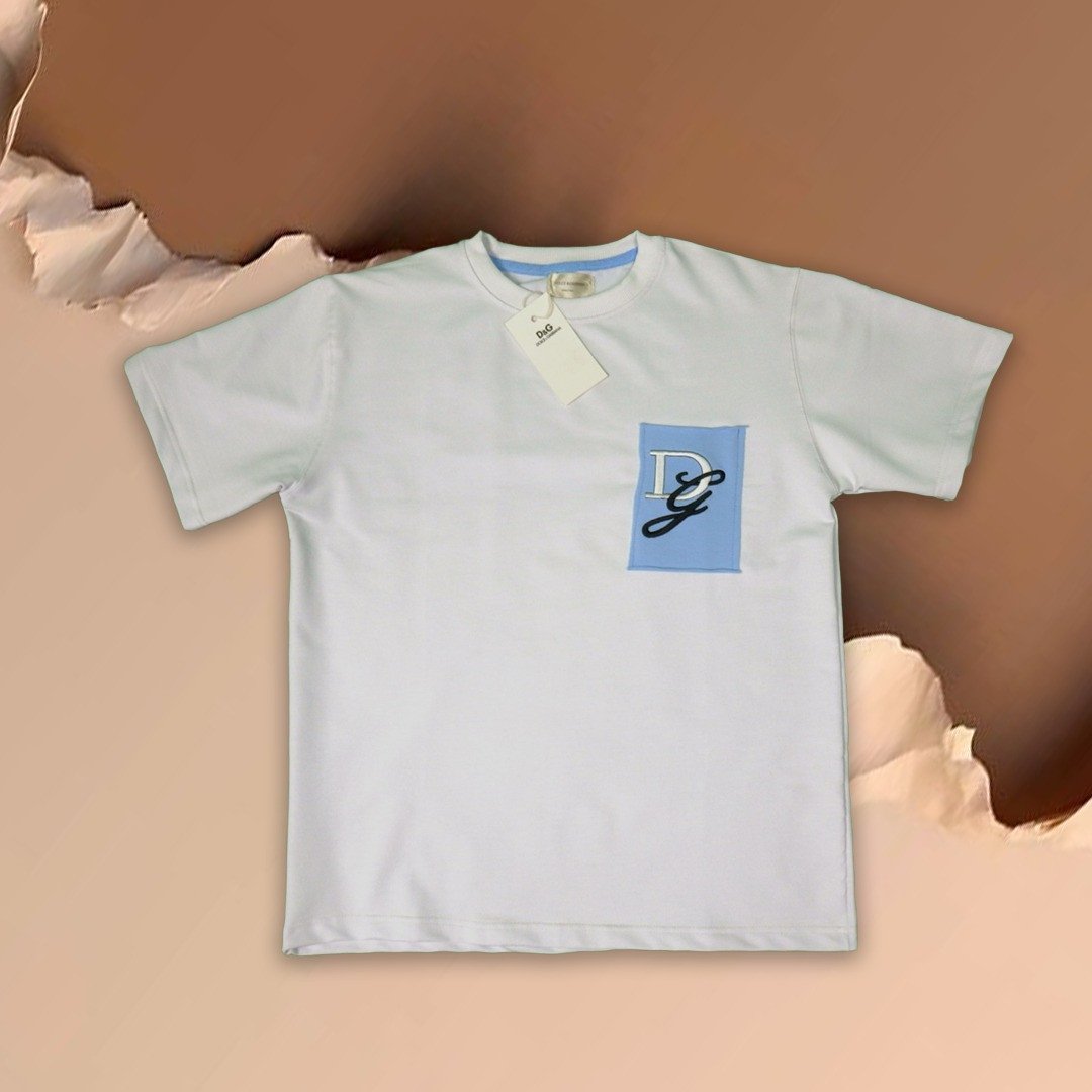 T-shirt D&G | D&G بلوزة أبيض ماركة