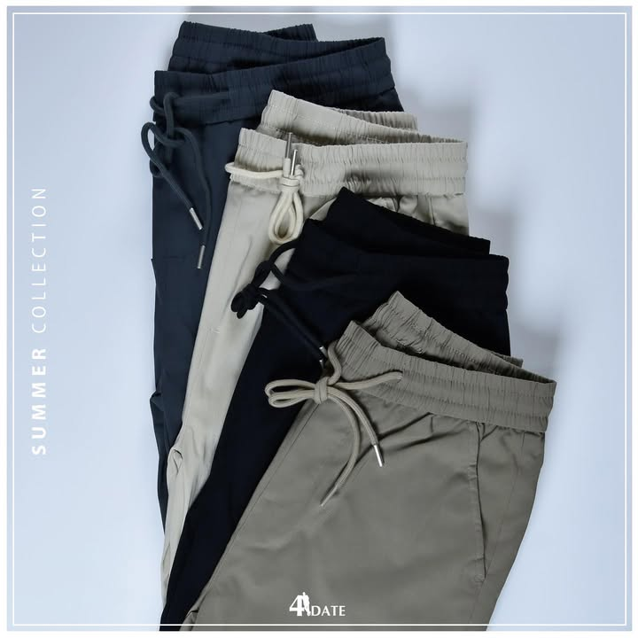 بناطيل فل ليكرا برباط – Full Lycra Pants with Drawstring