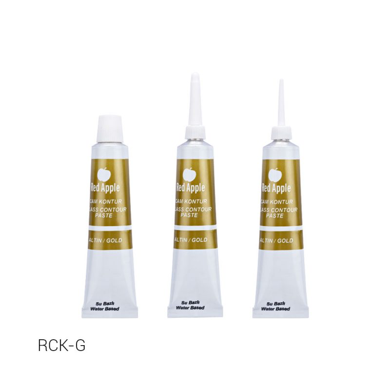 Red apple glass contour paste 20 ml