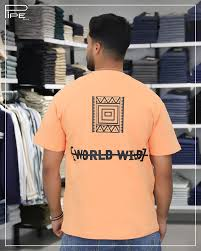 تي شيرت رجالي عصري بطبعة برية I Men's Wild Print Fashion T-Shirt