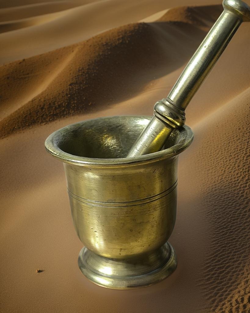 هاون نحاس قديم old copper mortar
