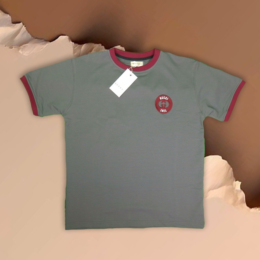 Gucci T-shirt gray | بلوزة جوتشي سيلفر