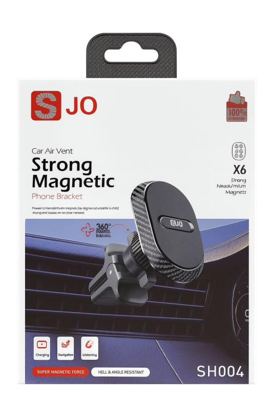حامل جوال للسيارة SJO STRONG MAGNETIC 360