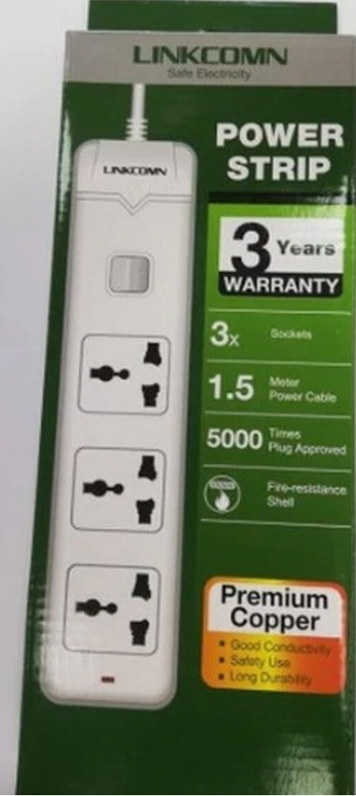 LINKCOMN LC-PS301 Power Strip 4