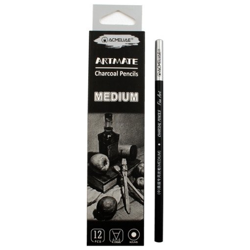أقلام فحم للرسم من نوع "ARTMATI Charcoal Pencils"