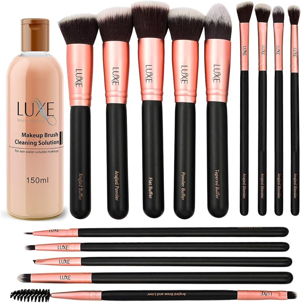 LuxeBlend Premium Makeup Brush Set