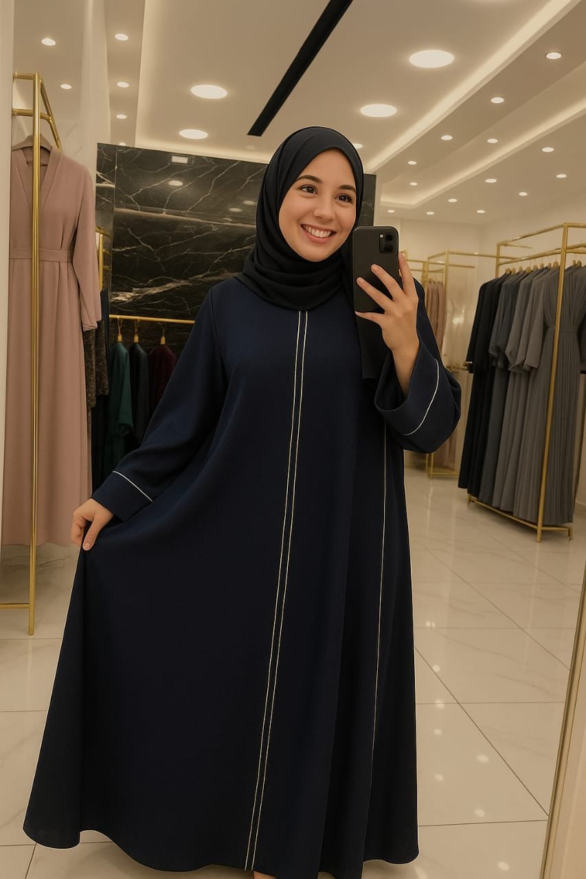 عباية خليجية فاخرة luxurious Khaleeji abaya